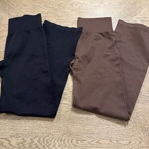 OQQ Women's 2 Piece Yoga Leggings Soze Large